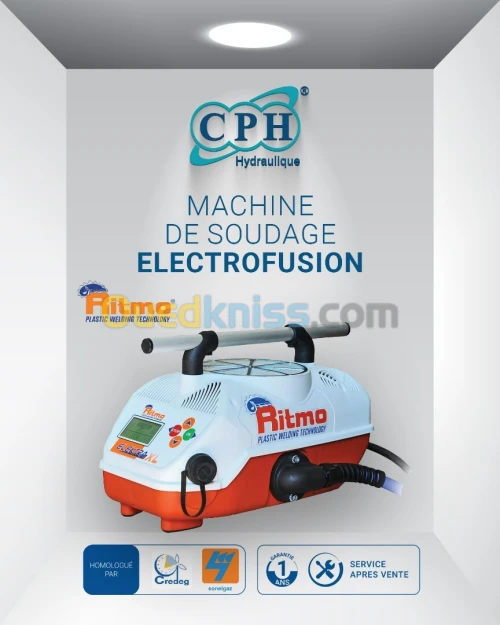MACHINE DE SOUDAGE ELECTROFUSION RITMO ELEKTRA LIGHT / M / XL