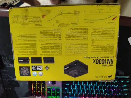 Power supply alimentation Corsair rm1000x atx3.1 PCIe 5.1  2025