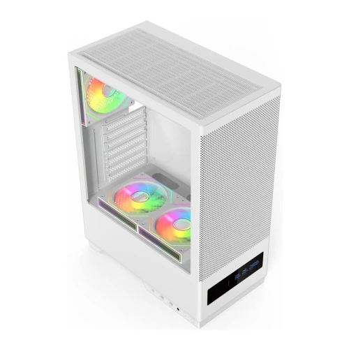 CASE MAGMA V8202 White 3 FANS ARGB
