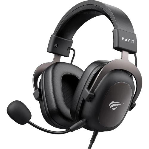 HAVIT H2002d Gaming Headset, 53mm Drivers, For PC, PS4, XBOX ONE (Black / White)