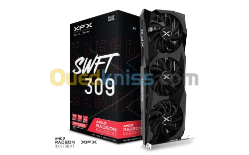  GPU RX 6700XT 12GB XFX SPEEDSTER SWFT 309 AMD Radeon GDDR6 