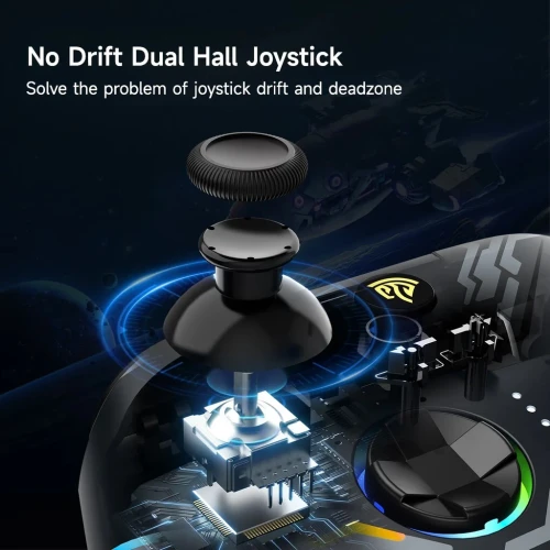 EasySMX X15 RGB Controller With Hall Trigger and Hall Joystick