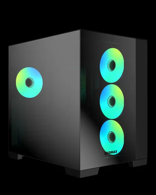 Case RAIDMAX INFINITA i610 CHROME 4 FANS ARGB