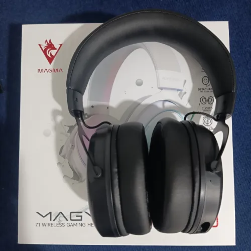 CASQUE MAGMA VALIVOX V02 PRO BLACK / WHITE