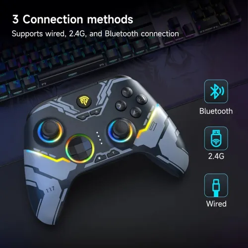 EasySMX X15 RGB Controller With Hall Trigger and Hall Joystick