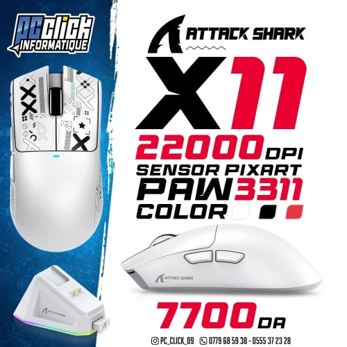 ATTACK SHARK X11 Wireless Gaming Mouse