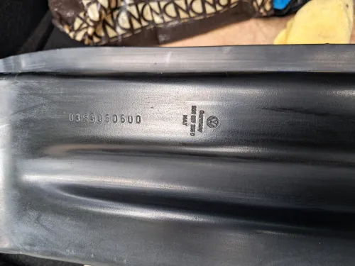 Barre transversale arrière Golf série 7
