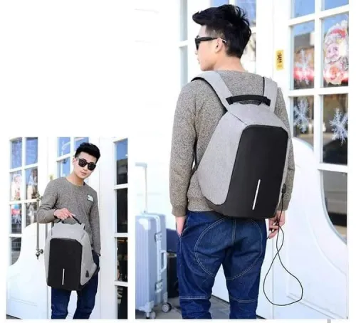 Sac a dos anti-vol (code de sécurité) Avec sortie USB et porte PC Pour homme et femme