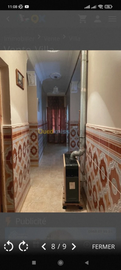 Vente Villa Mostaganem Ain sidi cherif