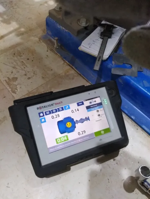 alignement laser