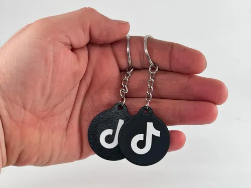 Porte-clés NFC- Social media insta tiktok facebook