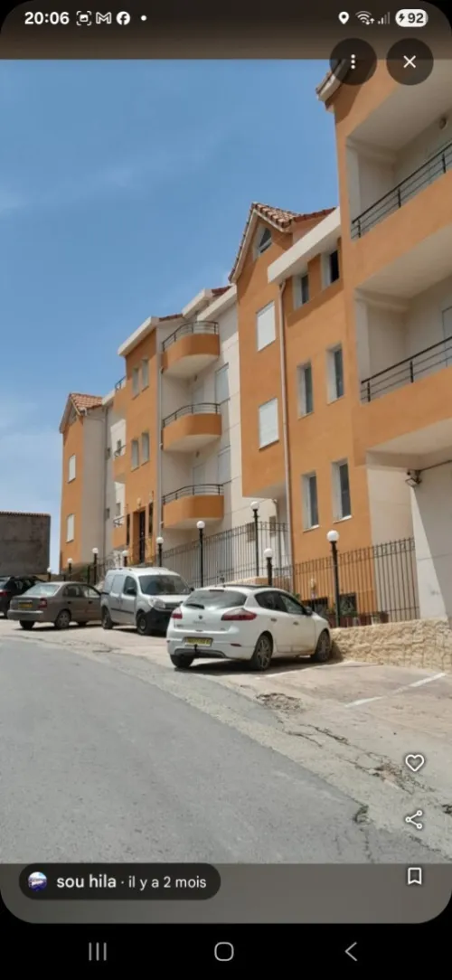 Vente Appartement F2 Tizi Ouzou Azeffoun