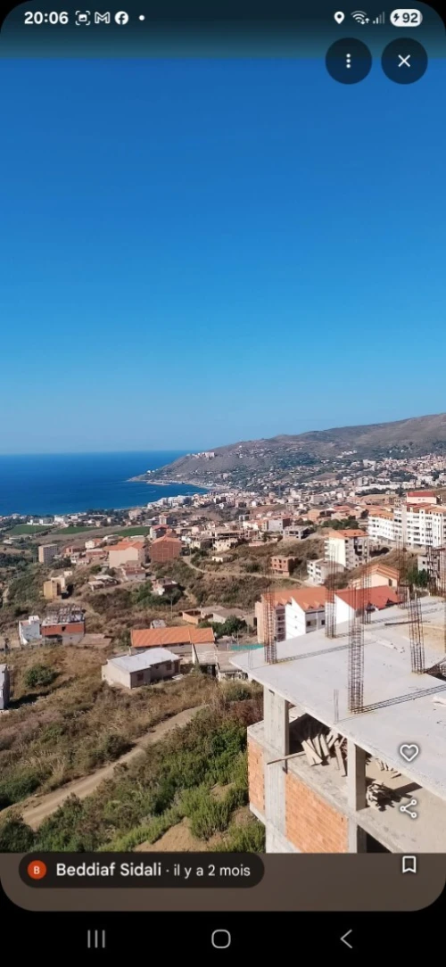 Vente Appartement F2 Tizi Ouzou Azeffoun