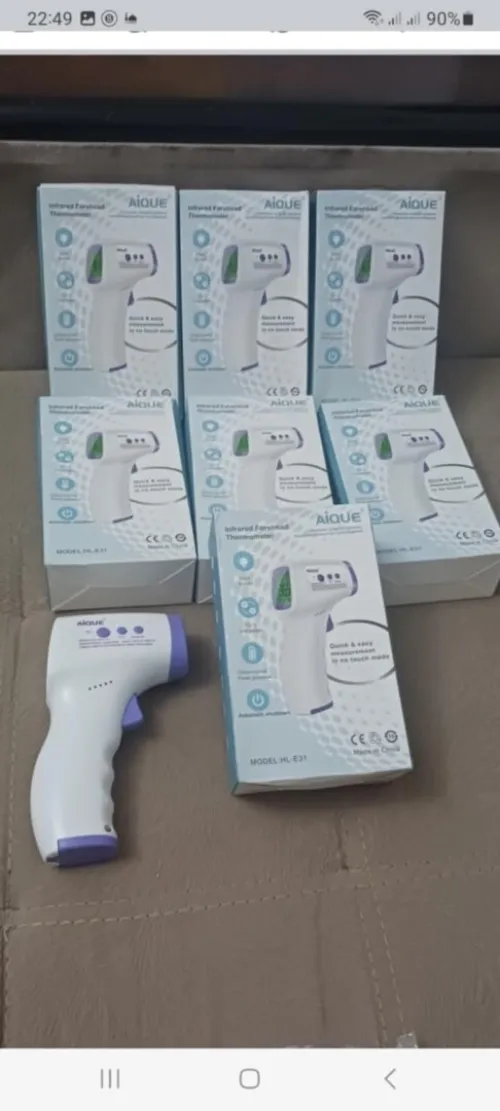 Vendre des thermomètre lasers enfants et adultes neufs sous emballage 