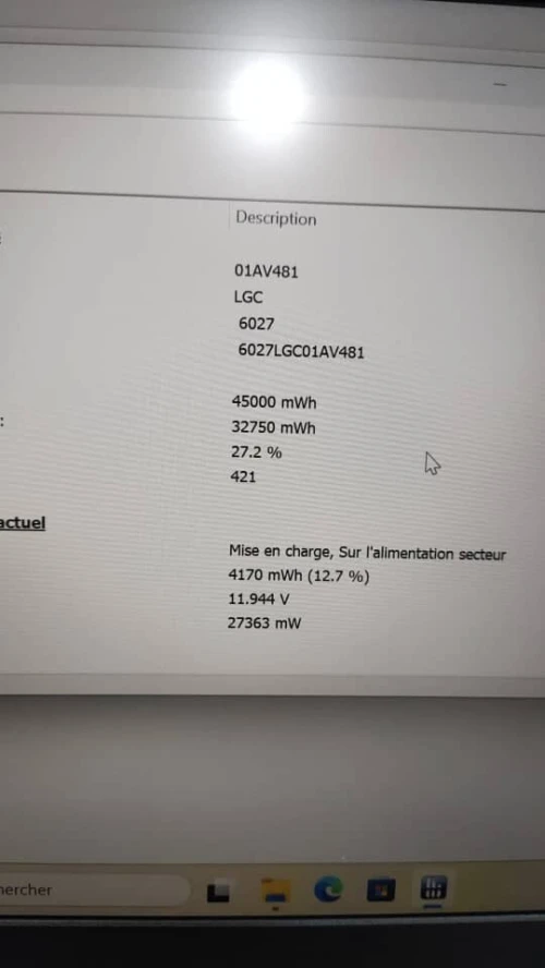 Lenovo ThinkPad L390 i7 16Go 256Go SSD Etat neuf 9.8