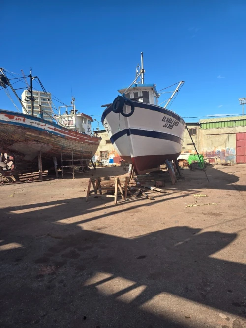 Sardinier 13m construction bois