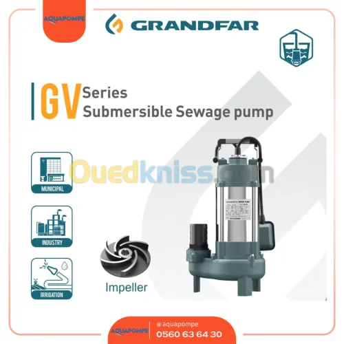 Pompes Vides caves - Drainage | Marque: GRANDFAR