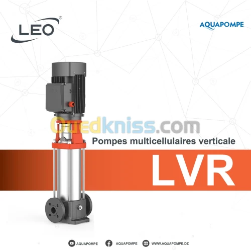 Pompes Verticales pour Bâtiments | Marque: LEO -  مضخات عمودية للمباني | علامة ليو