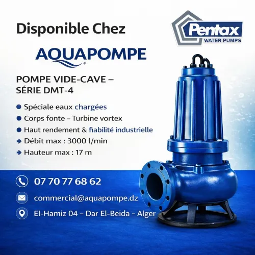 POMPE VIDE CAVE EAUX CHARGÉES | Marque: PENTAX