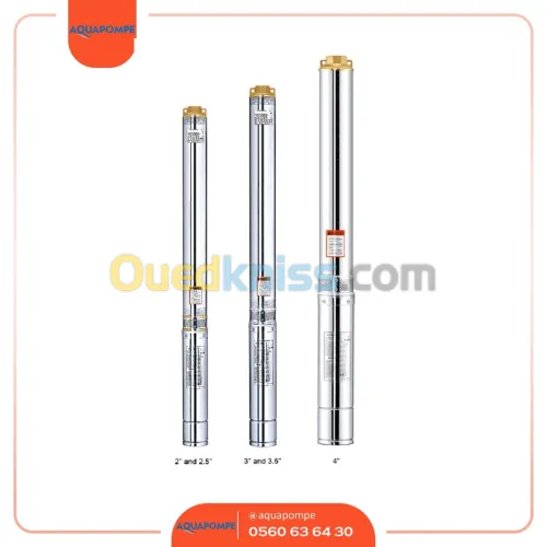 POMPE IMMERGEE LEO (Pompes de puits / Pompes de forage "Corp en inox")