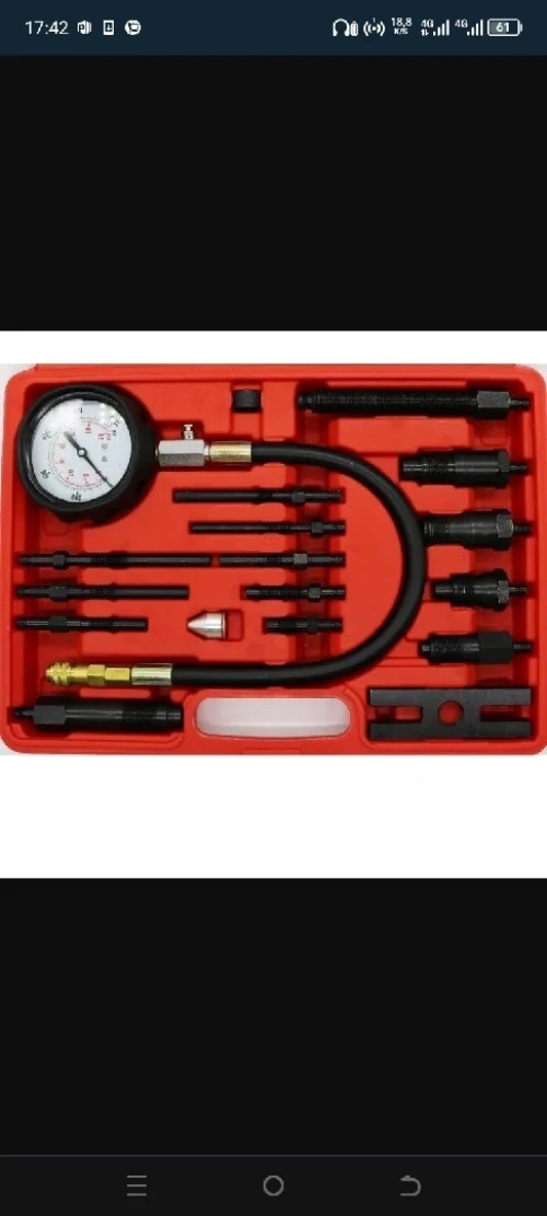 Kit test De Compression moteur Diesel 17 Pièces VT0150 SFT