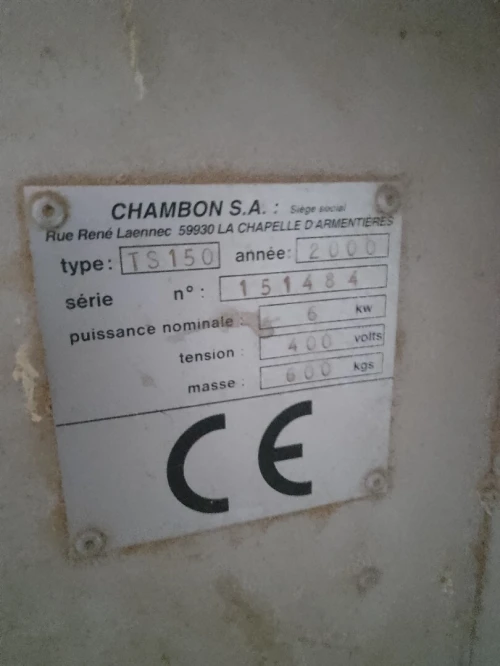 machine abois 7 opirations anneé 2000