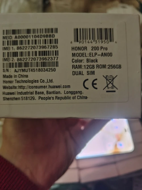 Honor Honor 200 pro china avec Google