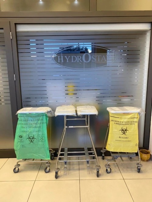 CHARIOT HYGIENE HOSPITALIERE