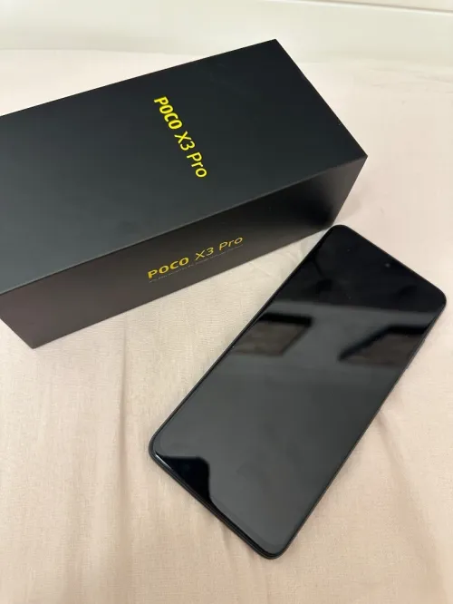 Poco X3 pro avec boîte d’origine Européen de couleur Phantom Black, état : 9,5/10.