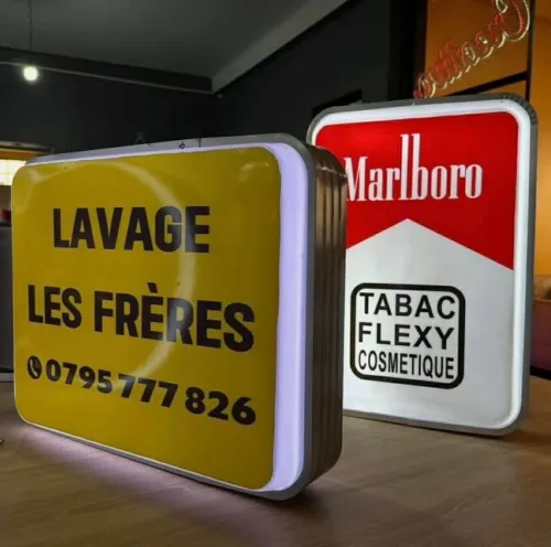 caisson lumineux