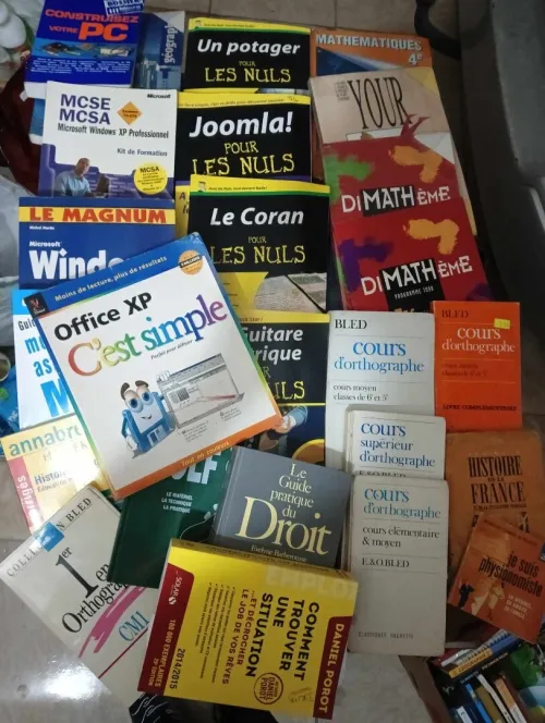 Livres toutes rubriques confondues