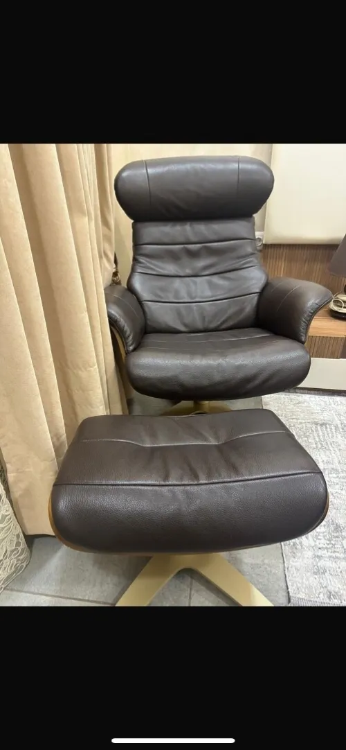 Fauteuil en cuir