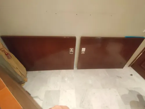 Tête de lit KING SIZE 100% bois (4.5m)
