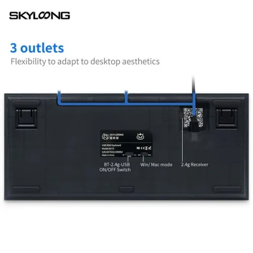 Skyloong GK75 Mechanical keyboard Brown Switch