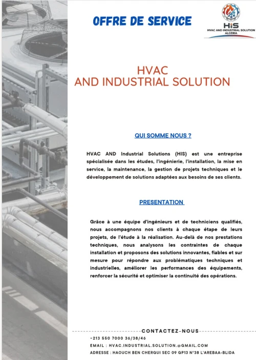 HIS- hvac and industrial solution