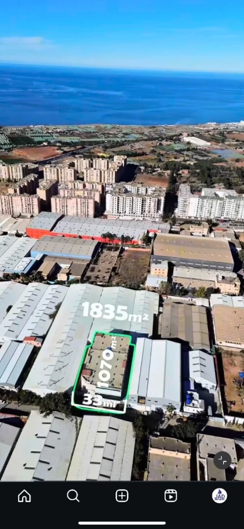 Vente Hangar - Usine Tipaza Bou ismail