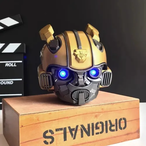 Haut parleur bluetooth sans fil transformer Robot bumblebee marvel baffle