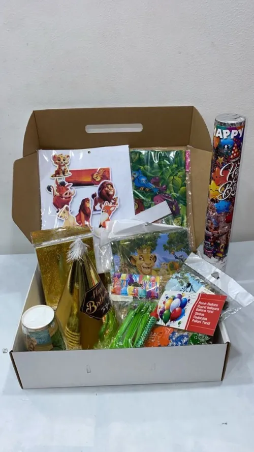 Coffret Decoration anniversaire enfant ديكورات اعياد الميلاد للأطفال Mohammadila Mall ALGER