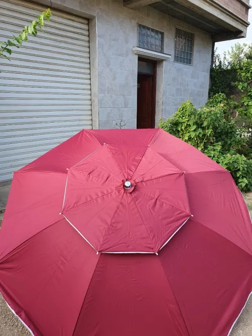 parasol double chapou 2.40m 