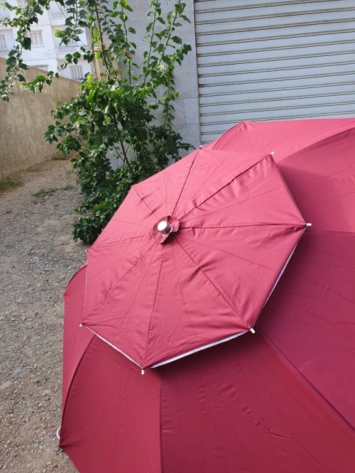 parasol double chapou 2.40m 