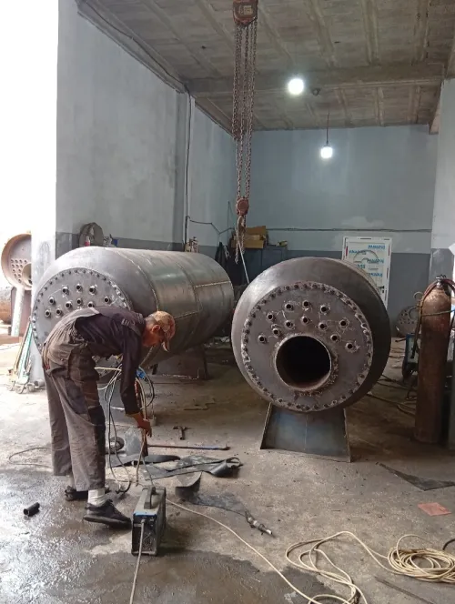 Fabrication de chaudière à  vapeur