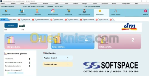 Logiciel de gestion commercial 