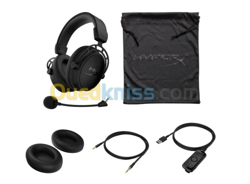 Hyperx cloud alpha S Black Edition casque audio gamer 7.1 compatible PC PS5 PS4 Mobile