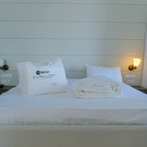 Pack couette en coton percale