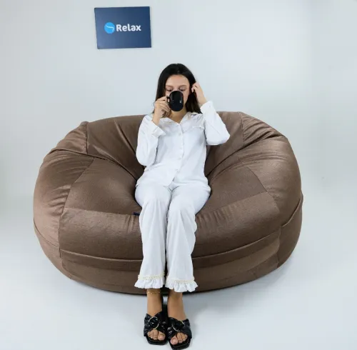 Sofa geante : Oasis de confort  pour une détente XXL!