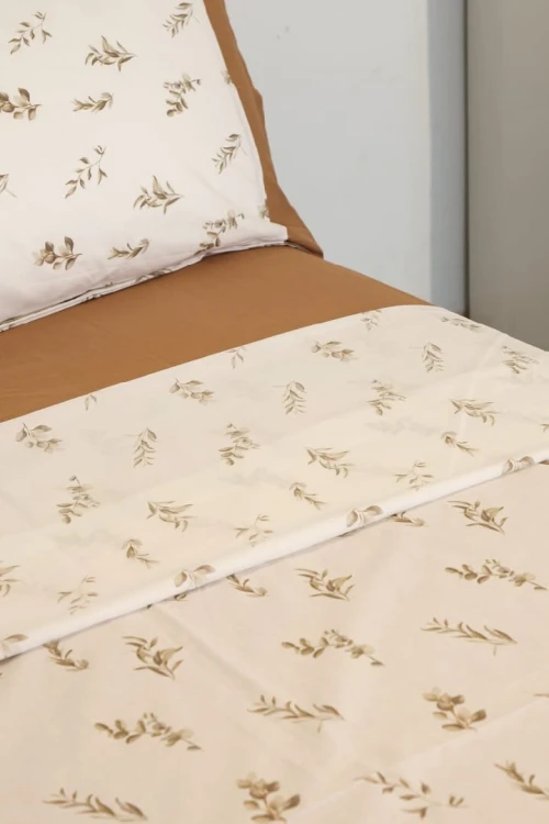 Parure de draps bloomé en coton 