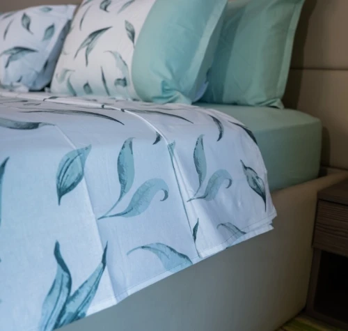 Parures de lit bloomé modernes Tissu 100% coton et durable
