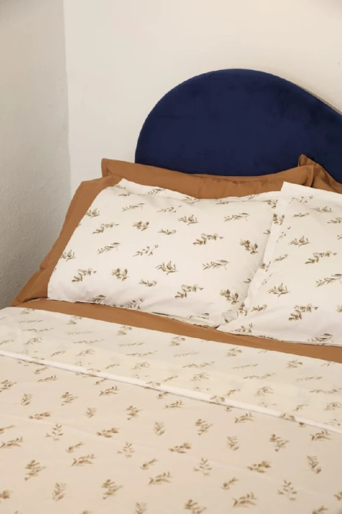 Parure de draps bloomé en coton 