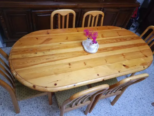 Table de 06 places 