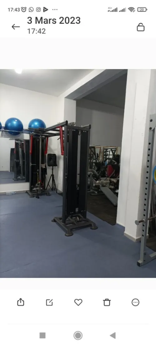 Matériel de musculation 